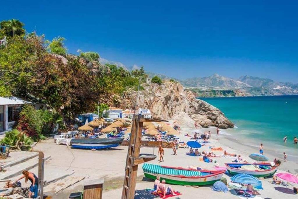 Ferienwohnung Bajo Playazo Jimena 6 Nerja Exterior foto